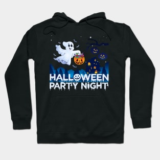 Halloween Party Night tee design birthday gift graphic Hoodie